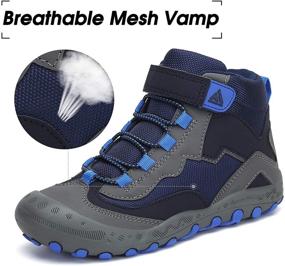 img 3 attached to 👟 Mishansha Outdoor Climbing Shoes: Детская стойкая антискользящая обувь для оптимальной активности на открытом воздухе