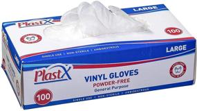img 3 attached to Plastx General Purpose Vinyl Gloves Household Supplies