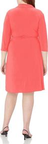 img 1 attached to 👗 Plus Size Fauxwrap Dresses for Women by Star Vixen - Trendy Women's Clothing