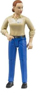 img 1 attached to 👖 Bruder Woman Light Jeans Figure: Definitive Action Figures & Statues