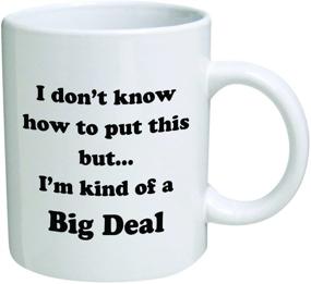 img 1 attached to 🤣 Hilarious 'I'm Kind of a Big Deal' Funny Mug - 11 OZ Coffee Mugs with Inspiring Gifts & Sarcasm - By QM2U