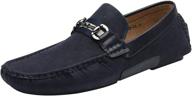 👞 bruno marc hugh 01 leather driving shoes: loafers & slip-ons for men logo