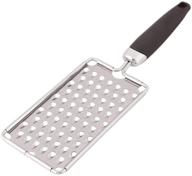 🧀 uxcell plastic-handle vegetable cheese grater zester slicer - silver-tone - ideal for home and restaurant use logo