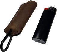 custom-made leather case for standard size bic lighters - perfect fit for optimal seo logo