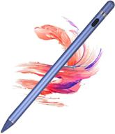 🖊️ digital stylish pen pencil for touch screens | rechargeable active stylus pens | compatible with most capacitive touch screens (blue) logo