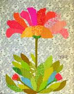 🌺 floral applique quilt pattern - phoebe design by laura heine logo