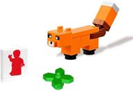 🧱 minecraft minifigure animal display by lego logo