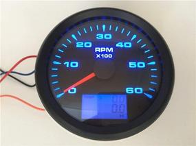 img 3 attached to ELING Tachometer 6000RPM Vehicle Backlight Interior Accessories