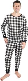 img 2 attached to 👖 Leveret Piece Pajamas Bottom Cotton - Comfortable Sleepwear for Men and Women