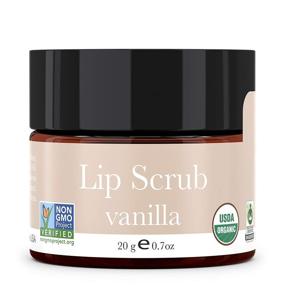 img 4 attached to Exquisite Vanilla Sugar Organic Lip Scrub - Revitalize Your Lips Naturally