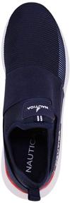 img 1 attached to 👟 Nautica Lightweight Joggers Coaster Navy Fashion Sneakers Walking Shoes - Size 8