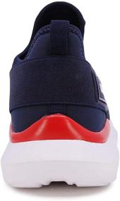 img 2 attached to 👟 Nautica Lightweight Joggers Coaster Navy Fashion Sneakers Walking Shoes - Size 8