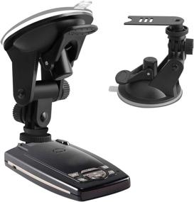 img 4 attached to 🚗 YeeBeny Suction Radar Detector Mount for Windshield & Dashboard - Compatible with Escort Passport 9500i 7500 X50 X70 X80 Solo SC S2 S3 s75 Beltronics RX65 GX65 Red (Not for Escort IX & MAX) - Improved for SEO