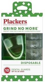 img 3 attached to Plackers Grind No More Teeth Grinding Night Guards, Pack of 10