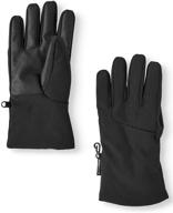 swisstech fleece winter softshell gloves logo