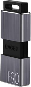 img 4 attached to 💧 Eaget F90 USB 3.0 Флеш Картридер высокой скорости без крышки - водонепроницаемый, устойчивый к удару - 128 ГБ