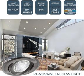 img 3 attached to 💡 Nadair CP378L PR12BN Dimmable Downlight Recessed: Enhanced Lighting Solution for Stylish Spaces