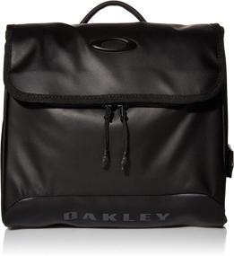 img 4 attached to Oakley Men's Training Big Beauty Case, Blackout, U: Sleek and Spacious Grooming Solution for Active Men