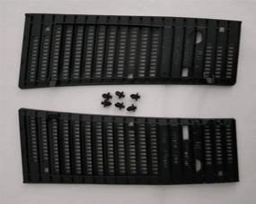 img 4 attached to Motorstorex Nissan Hardbody Pickup D21 Frontier Pathfinder Finisher Wiper Cowl Top Grilles RH&LH - новая версия