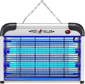 img 4 attached to 🦟 Ultimate Electric Bug Zapper/Pest Repeller Control: Powerful Indoor 2800 Volt UV Lamp for Effective Fly & Mosquito Insect Killer