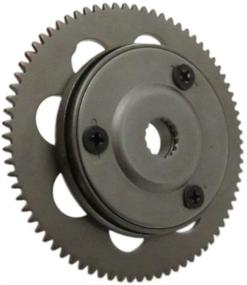 img 1 attached to 🔧 Enhance your Polaris ATV Performance with Starter Clutch One-Way Bearing Gear Kit - Fit for Outlaw 50 90 110, Predator 50 - 12600-45850,12600-29810