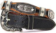 western leather longhorn rooster star women's accessories for belts logo