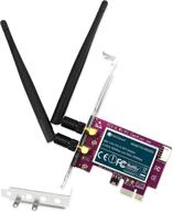 🔌 febsmart fs-n600bt wireless dual band n600 pcie wi-fi adapter for windows xp, 7, 8, 8.1, 10, and windows server (32/64bit) desktop pcs - 2.4ghz 300mbps/5ghz 300mbps pcie wi-fi card logo