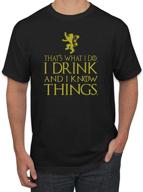 👕 stylish and unique: thats things tyrion graphic maroon men's shirts logo