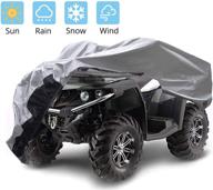 gunhyi atv cover: ultimate 6-layer all weather waterproof protection for quad 4 wheelers – wind, uv, sun, snow & rain shield – xxxl universal fit (100x43x48 inch) logo
