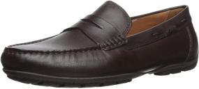 img 4 attached to Geox Mens Moner Moccasin Black