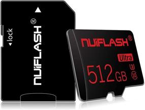 img 4 attached to 💽 512GB Micro SD Card Memory, Class 10 TF Card for Nintendo Switch, Android Smartphones, Tablets, and More - Includes Free SD Card Adapter