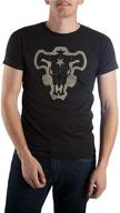 👕 black clover short sleeve t-shirt medium: comfortable and stylish apparel logo