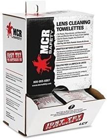 img 3 attached to 🧻 MCR Lens Clean Towelettes, Antistatic/Anti Fog Formula, 100/BX (UB700) by CSI - Superior Lens Cleaning Solution for Crystal-Clear Vision