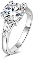 espere sterling baguette solitaire engagement logo