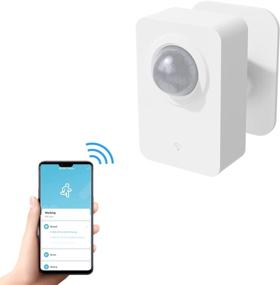 img 4 attached to 🔍 Ultimate Smart Motion Sensor: WiFi Indoor Motion Detector with APP Control & Alexa Compatibility