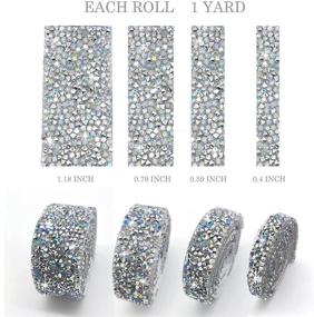 img 3 attached to Septillar Self Adhesive Rhinestone Decoration Sparkling