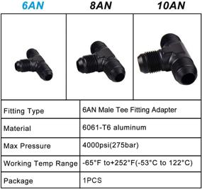 img 1 attached to EVIL ENERGY Fitting Adapter Aluminum Replacement Parts for Fuel System