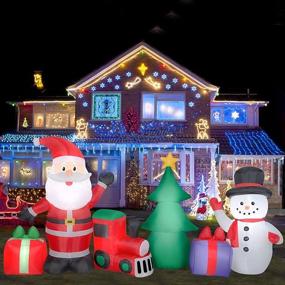 img 3 attached to Christmas Inflatables Outdoor Decorations Inflatable Seasonal Decor