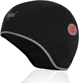 img 1 attached to EMPISPORTS Thermal Helmet Liner: Windproof Ears Protection for Winter Cycling, Running, Skiing & More