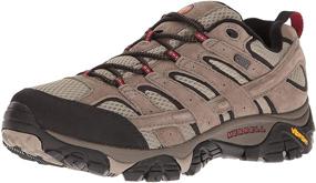 img 4 attached to 👞 Merrell Moab Waterproof 11.5 - Мужская обувь цвета грецкий орех: прочная и водонепроницаемая обувь для мужчин