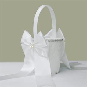 img 3 attached to ATAILOVE Wedding Flower Basket Premium Event & Party Supplies