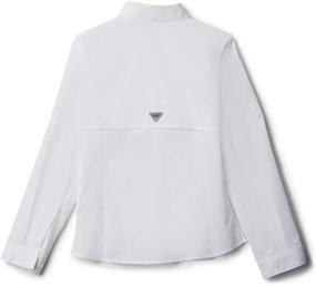 img 2 attached to Columbia Girls Tamiami Sleeve Shirt: A Versatile Addition to Girls' Active Clothing