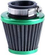 cncmotok 38mm air filter gy6 50cc scooter moped for ssr apollo 125 110cc 125cc coolster pit bike motorcycle atv quad qmb139 engine parts (green) logo