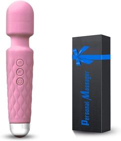 img 4 attached to 💖 Ultimate Cordless Handheld Wand Massager: Powerful, Pink, and Perfect for Back and Neck Relief
