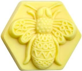 img 1 attached to Enhance Your Soap Crafting Experience with the Filigree Bee Milky Way Soap Mold - Perfect for Melt 🐝 and Pour or Cold Process Soaps - Durable PVC Material for Exceptional Results - Not Silicone - MW 01