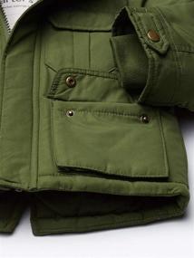 img 2 attached to Boys' Clothing: Carters Heavyweight Adventure Parka Camel - Jackets & Coats