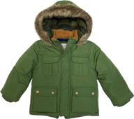 boys' clothing: carters heavyweight adventure parka camel - jackets & coats logo