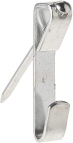 img 1 attached to 50 lb Picture Hangers: Set of 20 Supports up to 50 Pounds (Includes 20 Hangers & 20 Nails)