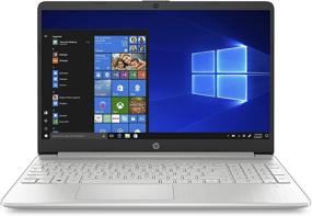 img 4 attached to 💻 Ноутбук HP с сенсорным экраном 15 дюймов, процессор Intel Core i3-1005G1 десятого поколения, 4 ГБ ОЗУ, 128 ГБ SSD, Windows 10 Home в режиме S (15-dy1010nr, натуральное серебро): Высокая производительность вычислений у вас под рукой!