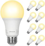 💡 dewenwils 8 pack dimmable bulbs - equivalent to 1500lm логотип